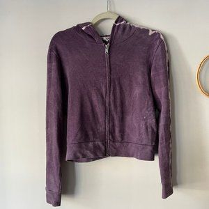 Purple Forever 21 Zip up XS